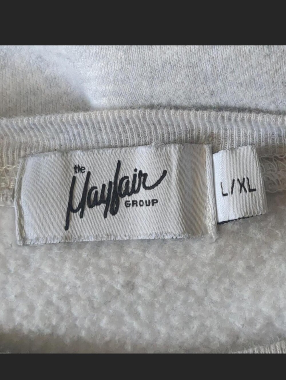 ✨ VIBE CHECK: The Mayfair Group Empathy Always Crewneck | L/XL Oversized✨ - Picture 6 of 7
